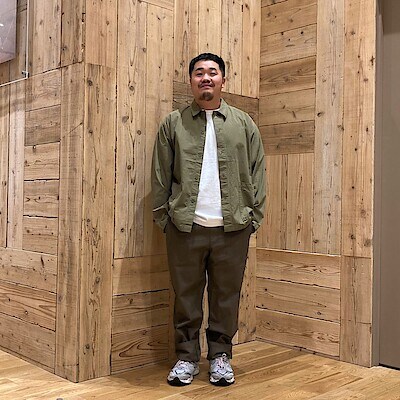 POOL プール　無印良品　ワークコート　ひざ丈　チェック　ドット POOL プール 無印良品 ワークコート ひざ丈 チェック ドット